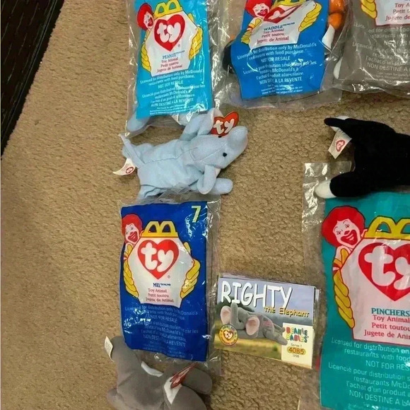 Beanie Babies Small Collection All Almost Brand New- Missing A Few - Picture 5 of 9